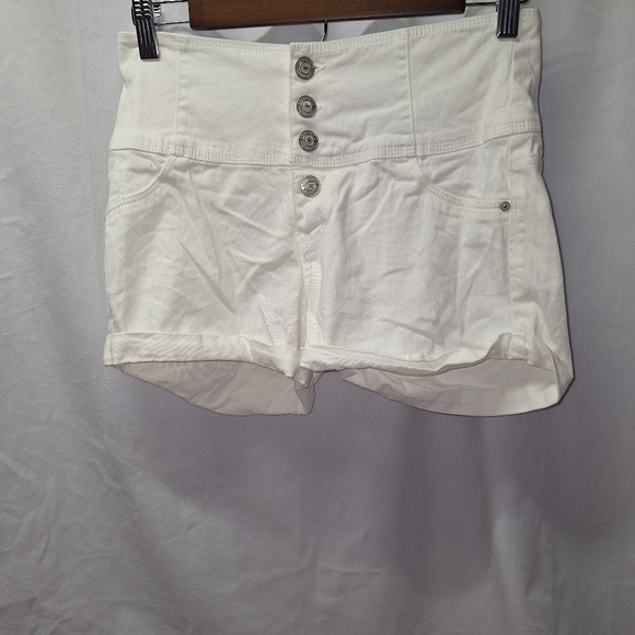 Terranova white shorts button fly size Medium - Picture 1 of 4